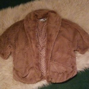 Faux fur jacket